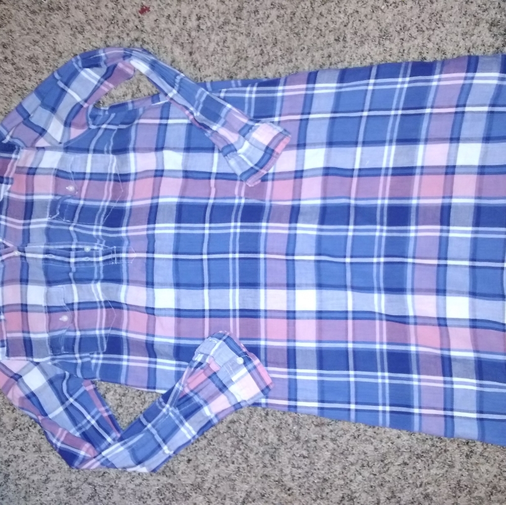 Plad dress